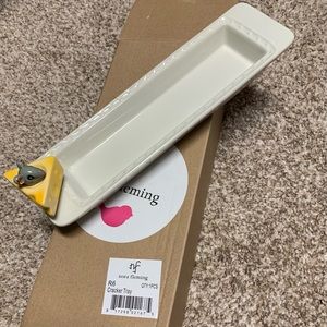 New Nora Fleming cracker tray with attachment (mouse)